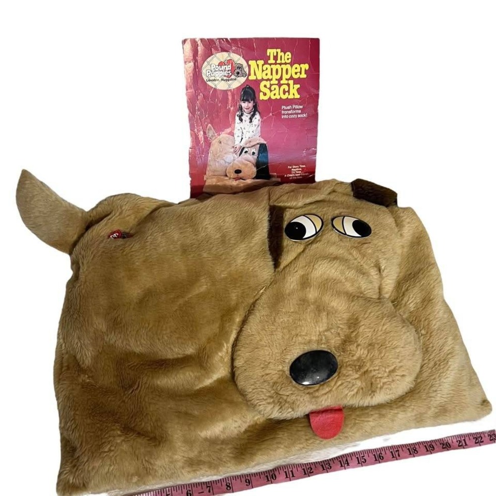 Pound Puppies The Napper Sack Vintage Kids Sleeping Bag NO‎ PILLOW CUSHION RARE